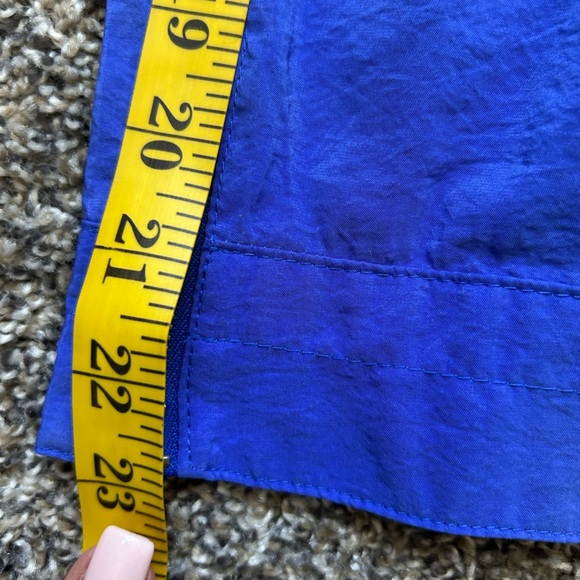 Zenergy by Chico’s Vibrant Blue Zip-Up Spring Jacket Chico’s size 0 - Picture 7 of 8